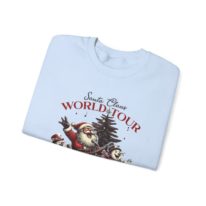 Santa Claus World Tour Christmas Shirt, Santa Claus Shirt, Funny Santa Christmas Shirt - PopCultureByDesign36