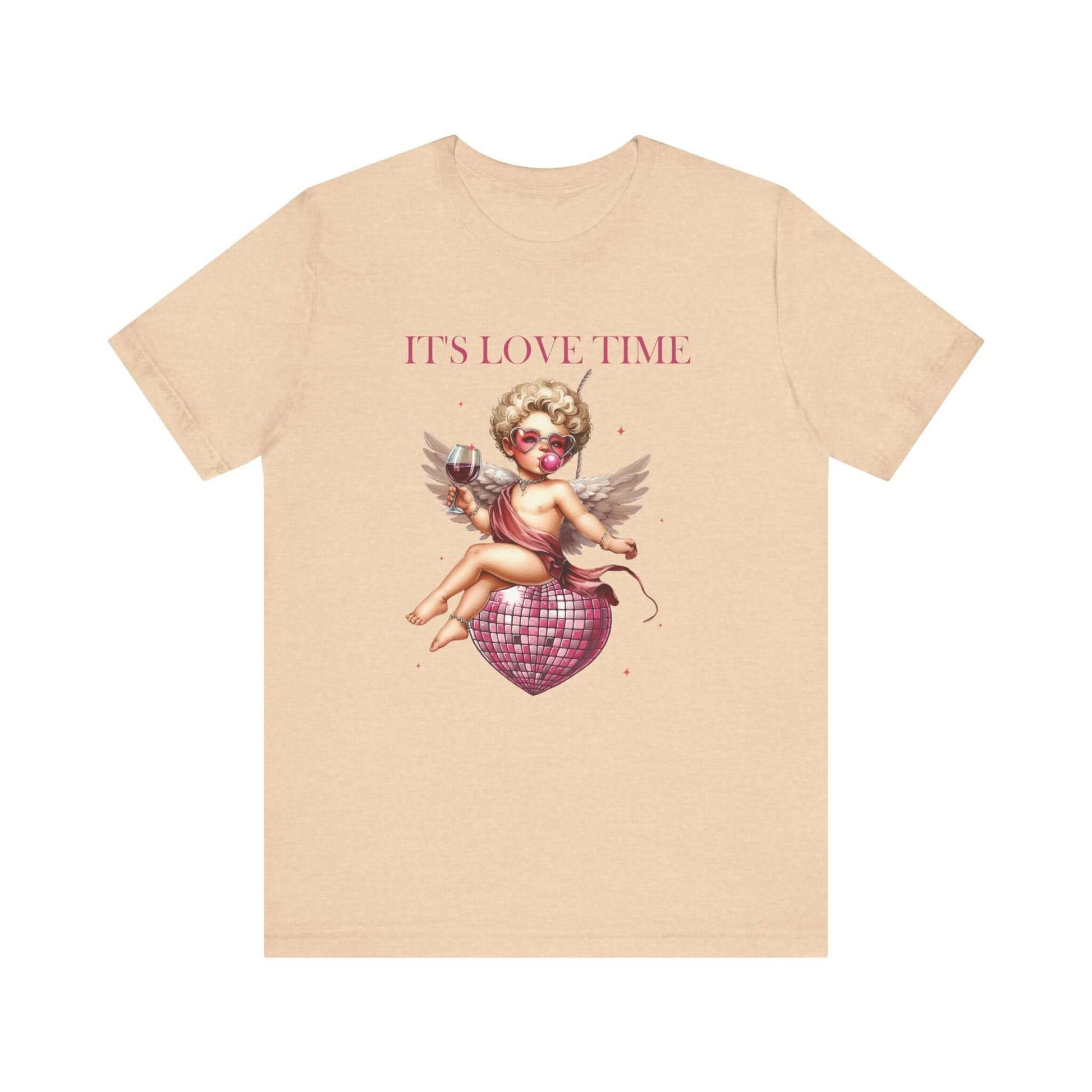 Its Love Time Shirt, Funny Cupid Shirt, Cupid Love Shirt, Vday Shirt - PopCultureByDesign36