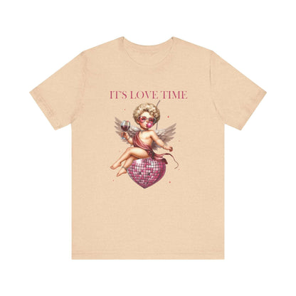 Its Love Time Shirt, Funny Cupid Shirt, Cupid Love Shirt, Vday Shirt - PopCultureByDesign36