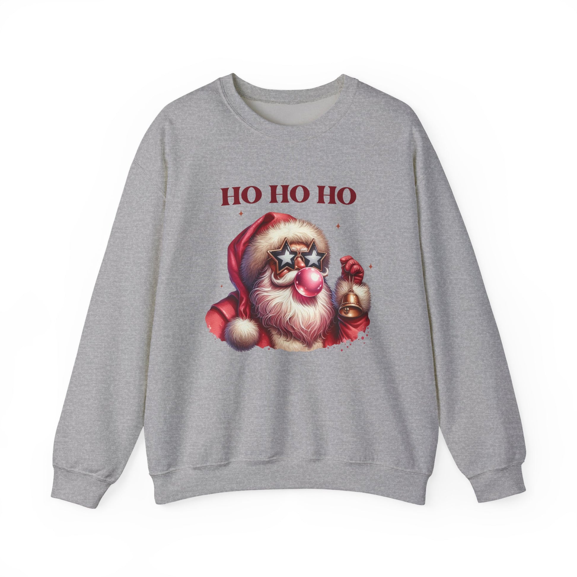 Ho Ho Ho Christmas Vintage Shirt, Santa Inspired, Funny santa sweatshirt - PopCultureByDesign36