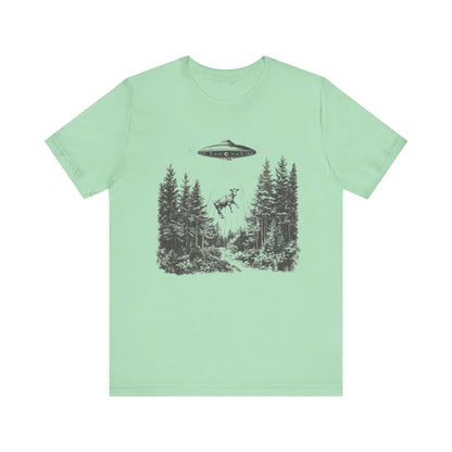 Ufo Cow Shirt, Retro T-Shirt, Vintage Cow Ufo TShirt, Ufo Graphic Tee - PopCultureByDesign36