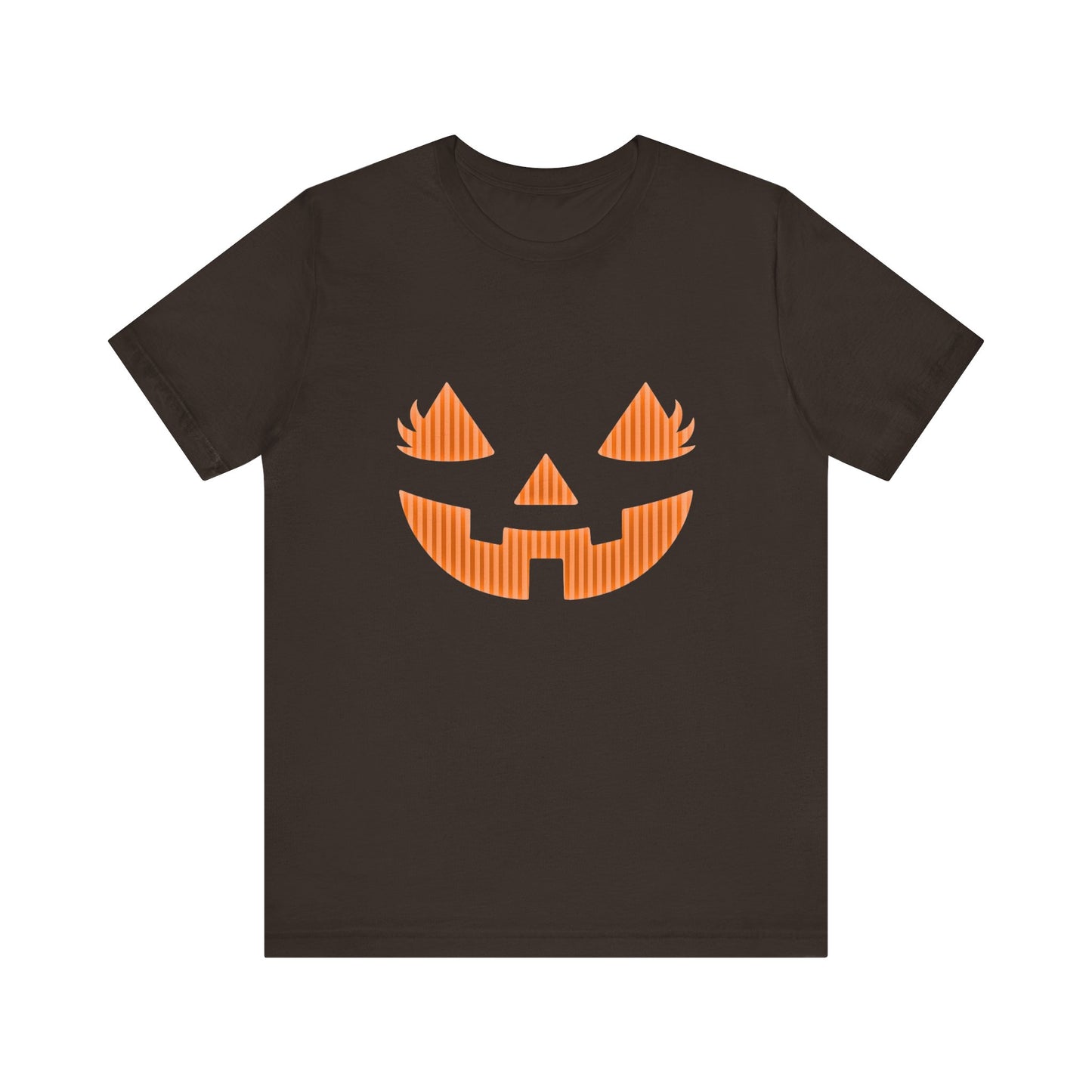Halloween Pumpkin Tee, Spooky Shirt, Fall T-Shirt, Pumpkin Face Top - PopCultureByDesign36