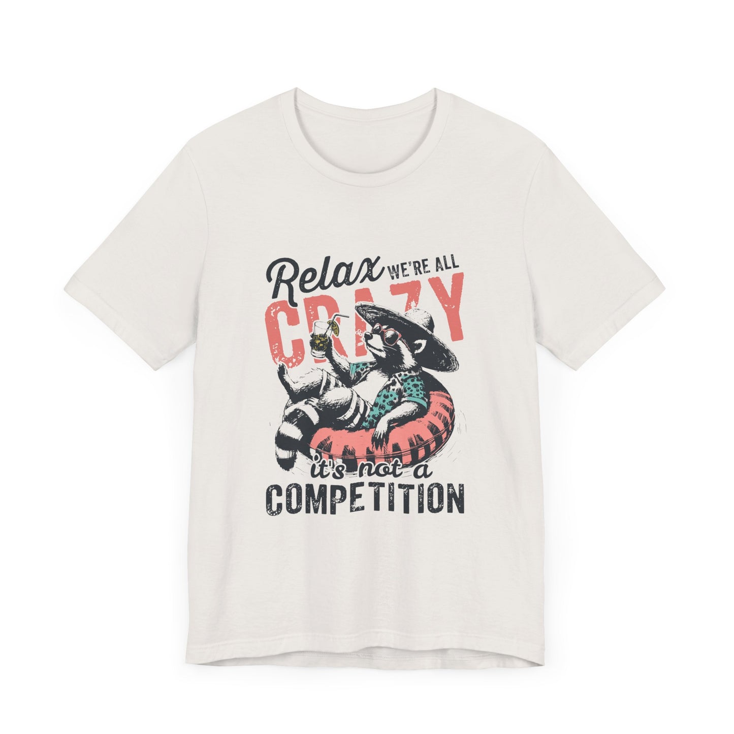 Raccoon Funny Graphic Shirt, Trash Panda Tee, Silly Raccoon - PopCultureByDesign36