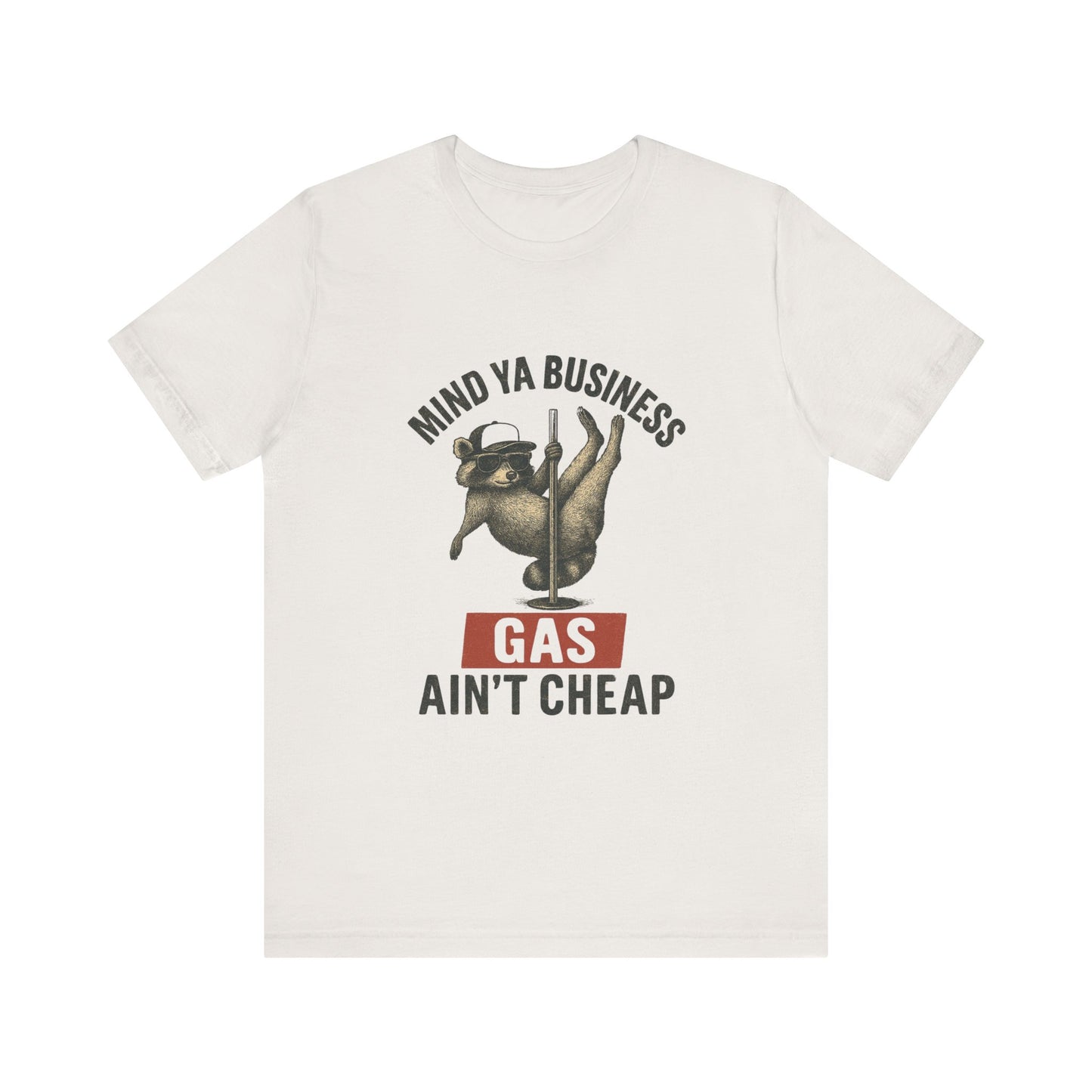 Funny Raccoon Pole Dancing Unisex Tee, Humorous Graphic Tee, - PopCultureByDesign36