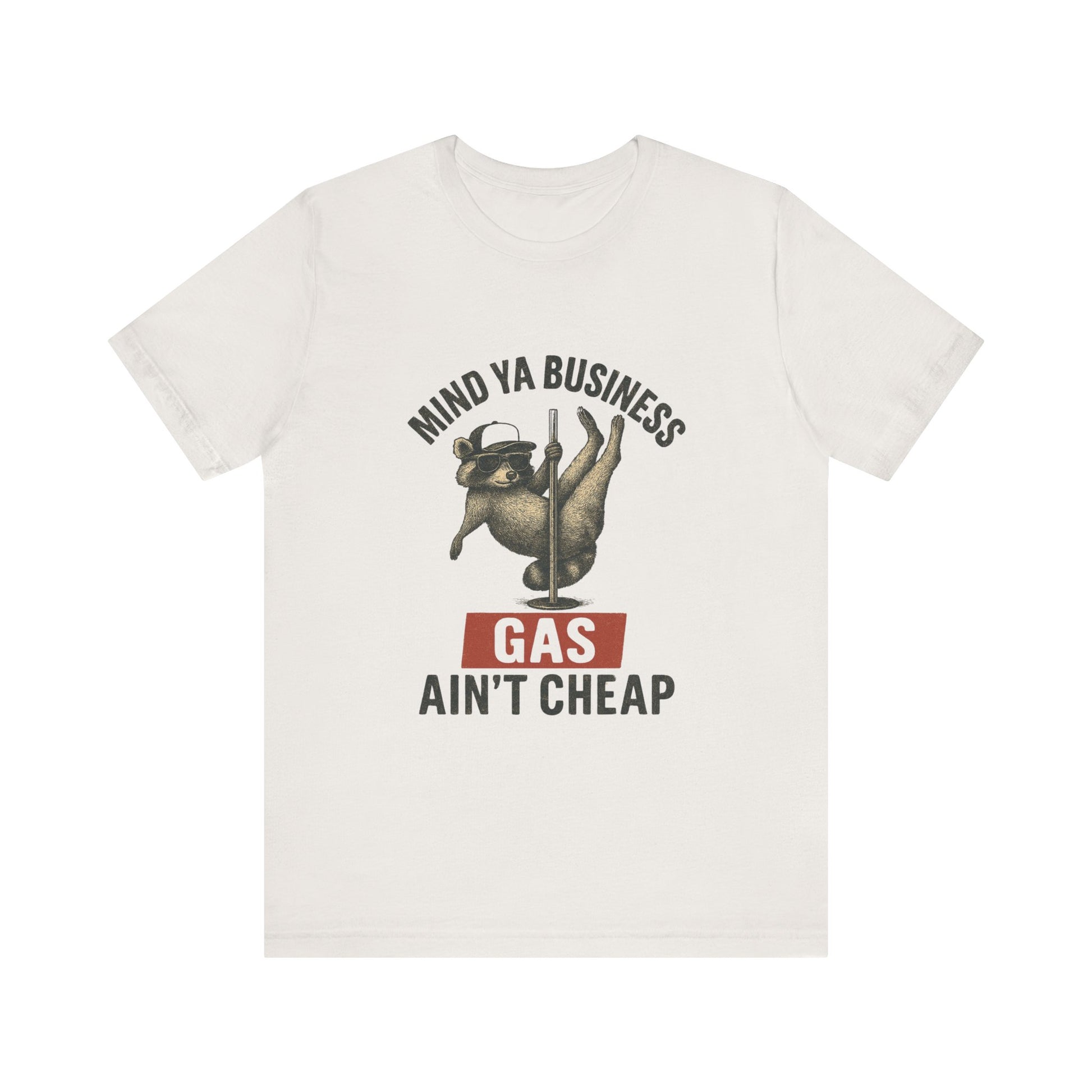 Funny Raccoon Pole Dancing Unisex Tee, Humorous Graphic Tee, - PopCultureByDesign36