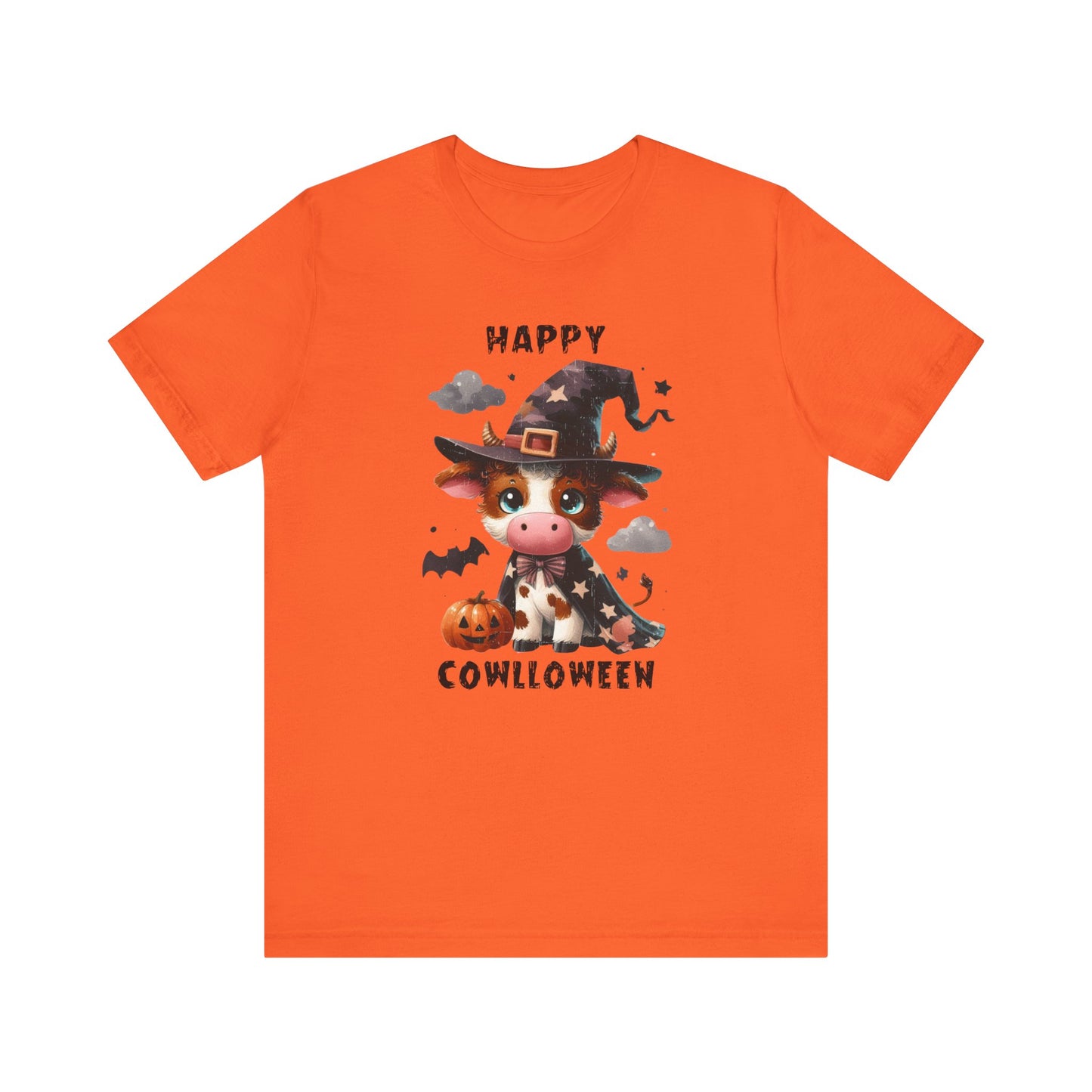 Happy Cowlloween, Cow alovers Halloween Shirt, Halloween Cow Shirt - PopCultureByDesign36