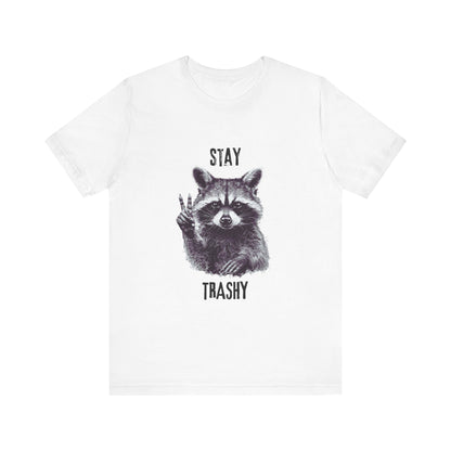Stay Trashy Raccoon Shirt, Raccoon Shirt Funny, Cool Vintage Style Raccoon Shirt - PopCultureByDesign36