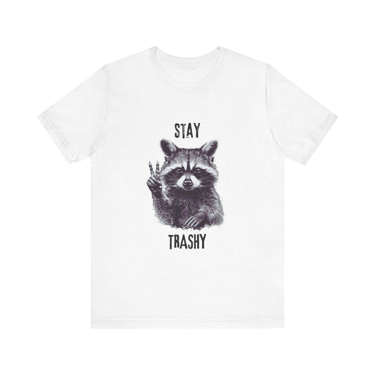 Stay Trashy Raccoon Shirt, Raccoon Shirt Funny, Cool Vintage Style Raccoon Shirt - PopCultureByDesign36