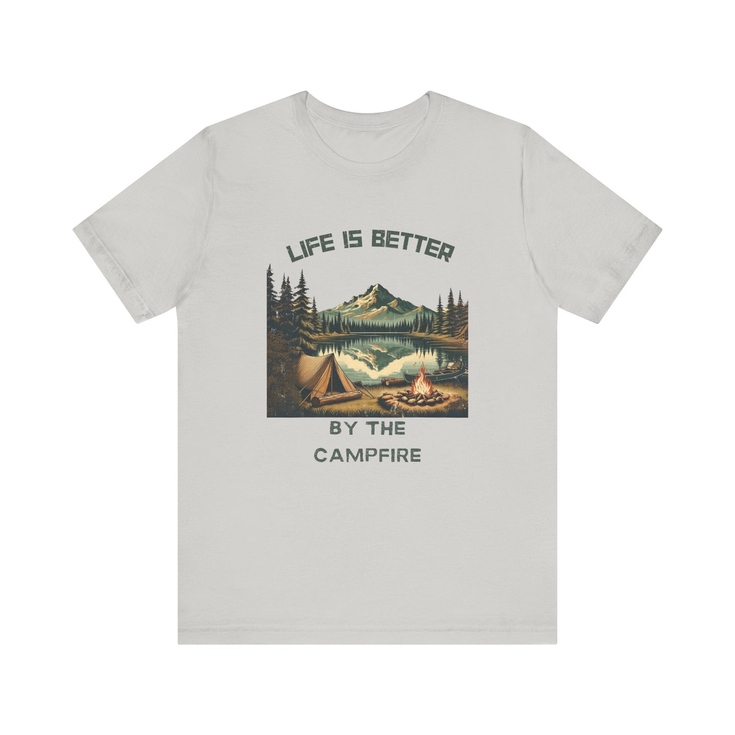 Camping by the lake, Camping shirt, Adventure shirt, Outdoor shirt - PopCultureByDesign36