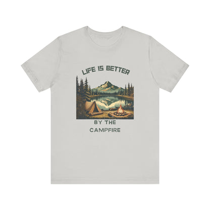 Camping by the lake, Camping shirt, Adventure shirt, Outdoor shirt - PopCultureByDesign36