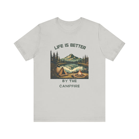 Camping by the lake, Camping shirt, Adventure shirt, Outdoor shirt - PopCultureByDesign36