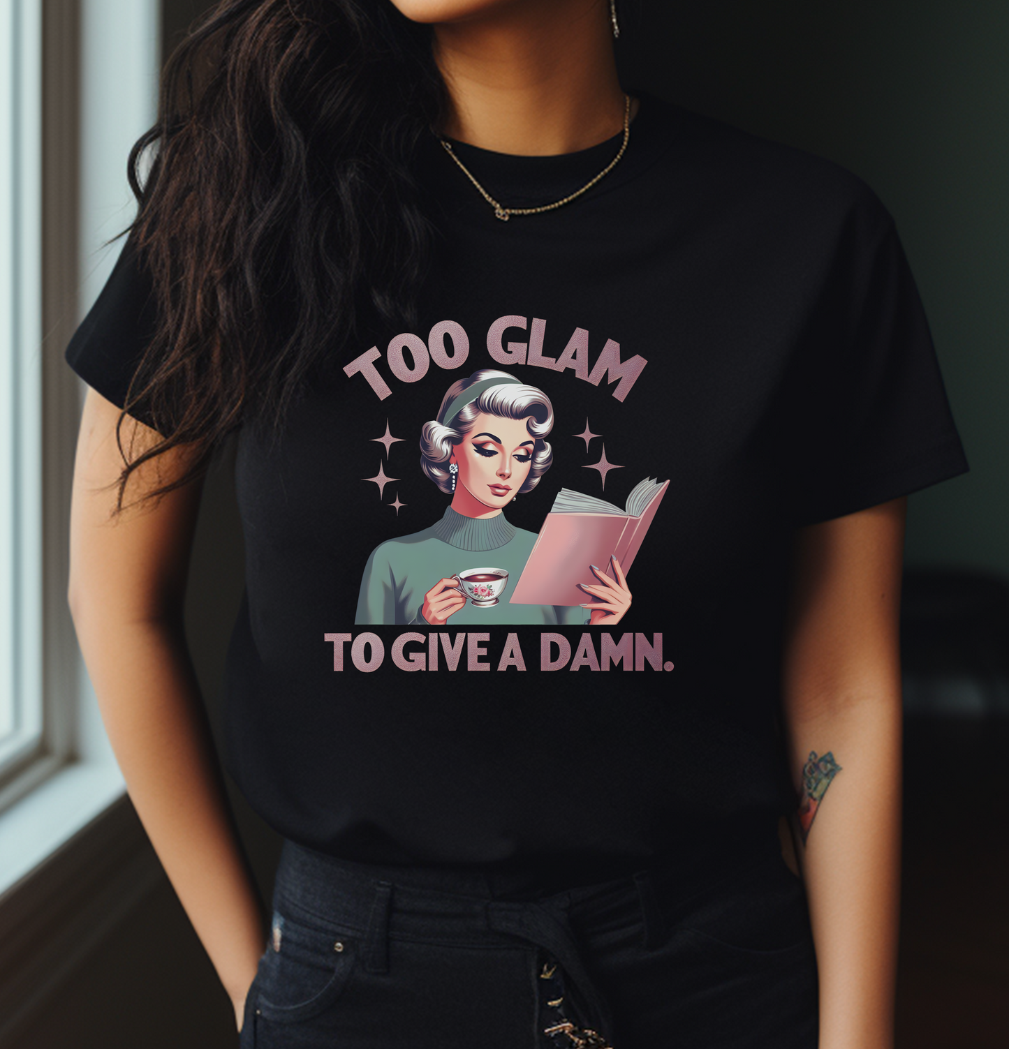 Funny Quote Top, Sassy Pinup Girl Graphic Tee, Sassy Shirt - PopCultureByDesign36