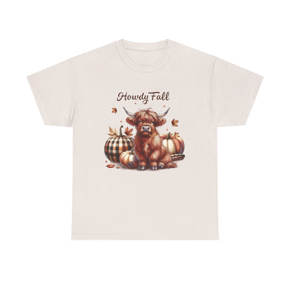 Howdy Fall, Moody shirt, Funny Cow shirt, Cow Shirt - PopCultureByDesign36
