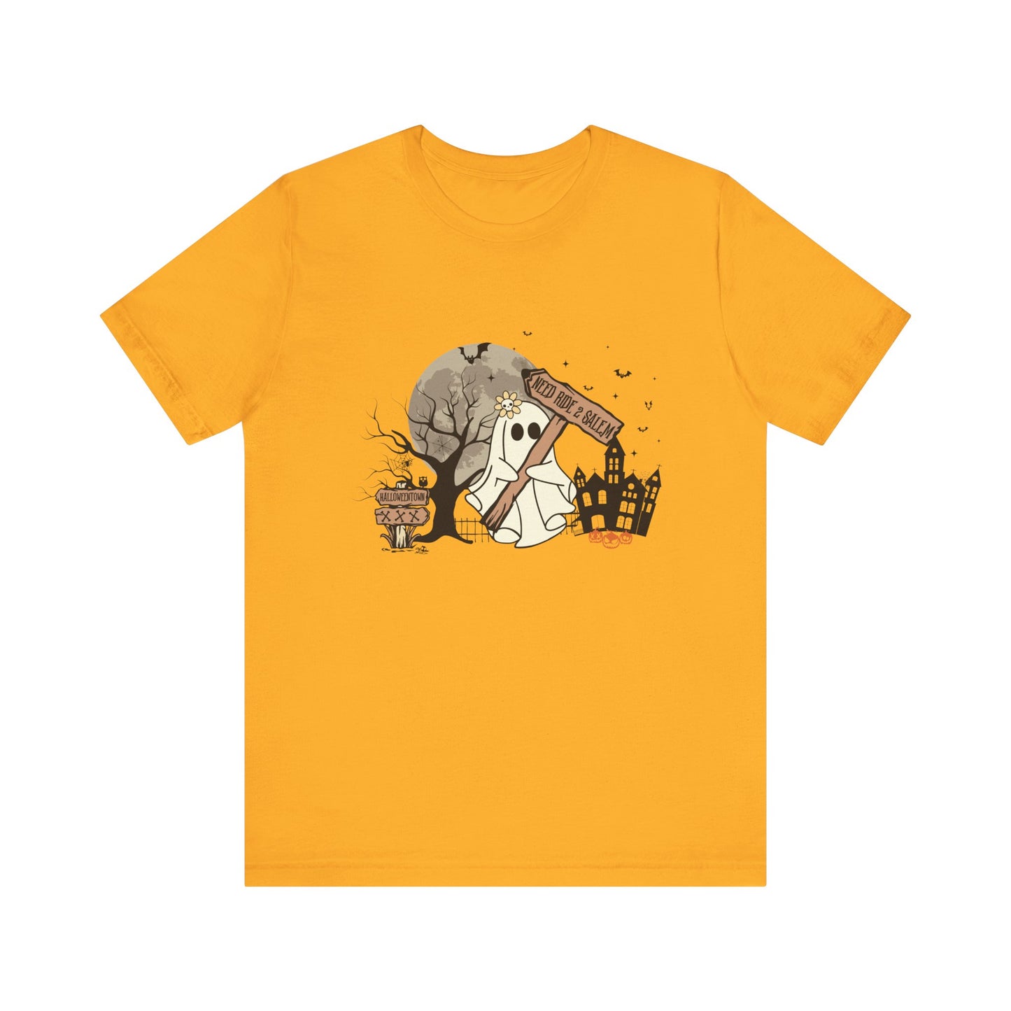 Funny Ghost Needing a Ride, Funny Ghost Shirt, Hitchhiking Ghost Shirt - PopCultureByDesign36