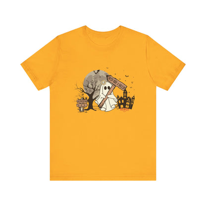 Funny Ghost Needing a Ride, Funny Ghost Shirt, Hitchhiking Ghost Shirt - PopCultureByDesign36