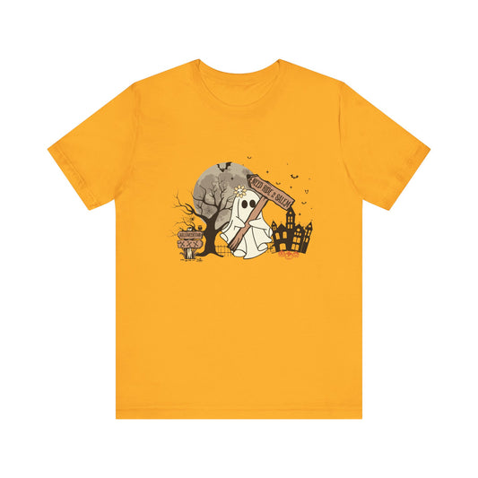 Funny Ghost Needing a Ride, Funny Ghost Shirt, Hitchhiking Ghost Shirt - PopCultureByDesign36