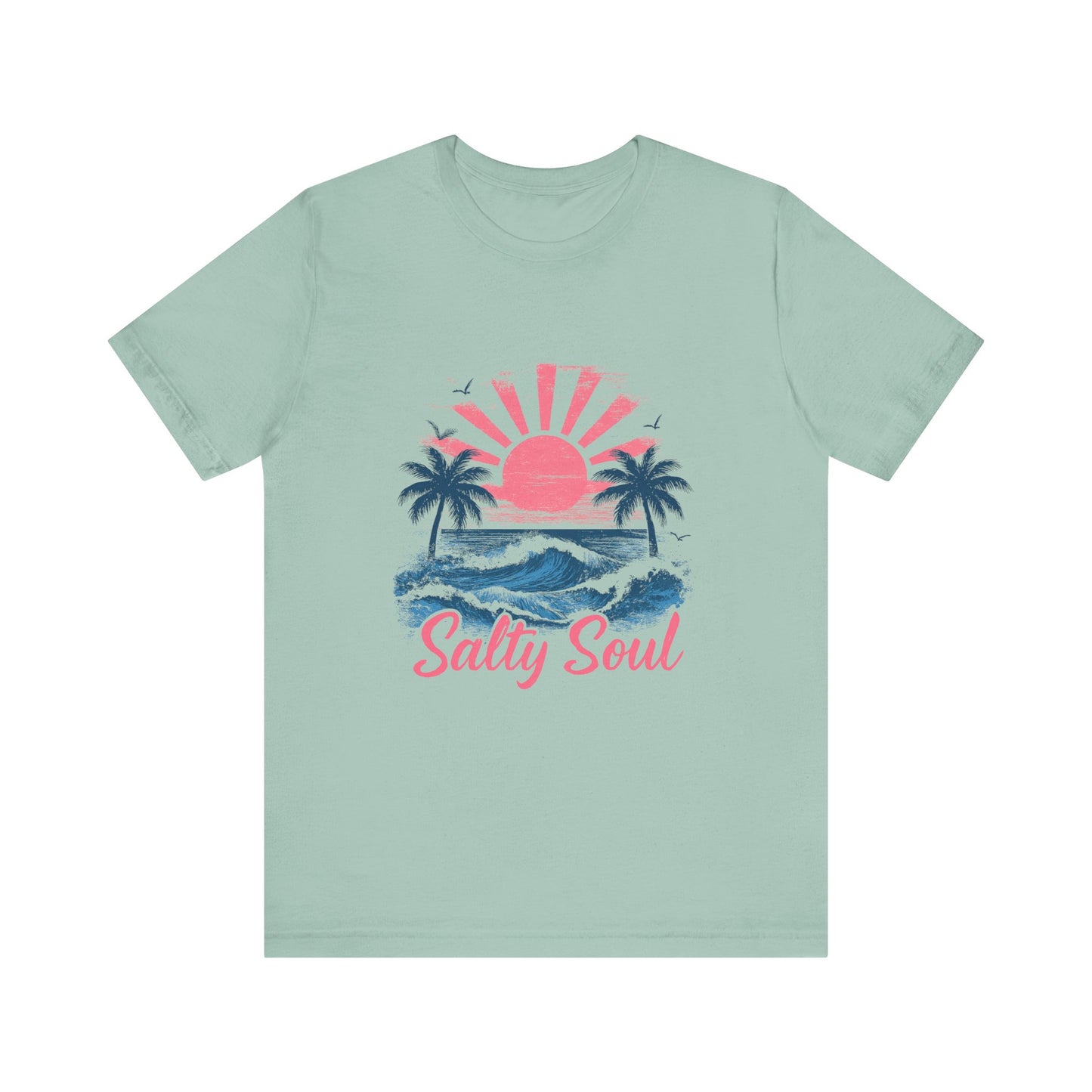 Retro Salty Soul Shirt, Summer Salty Soul T-shirt, Trendy Summer Shirt - PopCultureByDesign36