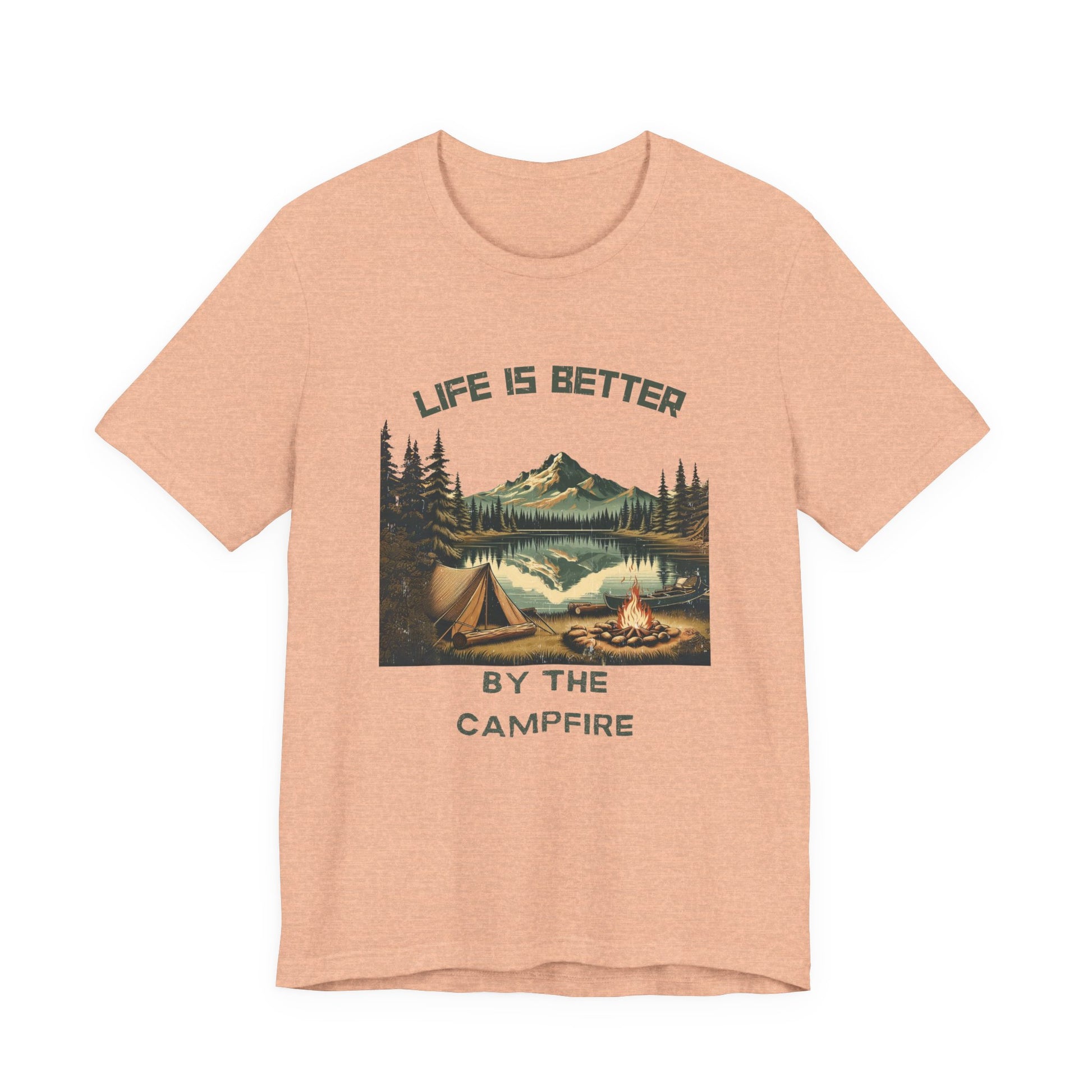 Camping by the lake, Camping shirt, Adventure shirt, Outdoor shirt - PopCultureByDesign36