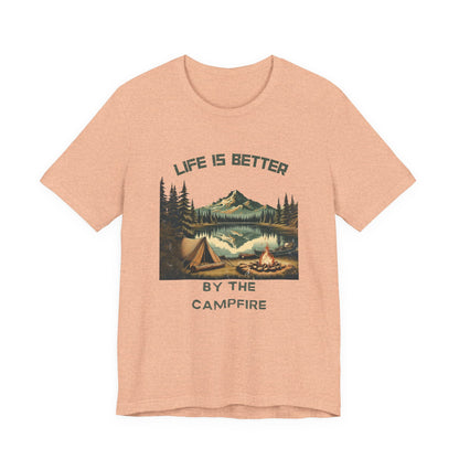 Camping by the lake, Camping shirt, Adventure shirt, Outdoor shirt - PopCultureByDesign36