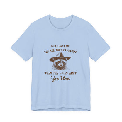Funny Western T Shirt, Wild West Graphic Tee, Trash Panda Shirt - PopCultureByDesign36