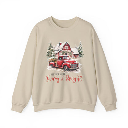 May your day be farmy and bright, Country Farm Christmas shirt - PopCultureByDesign36
