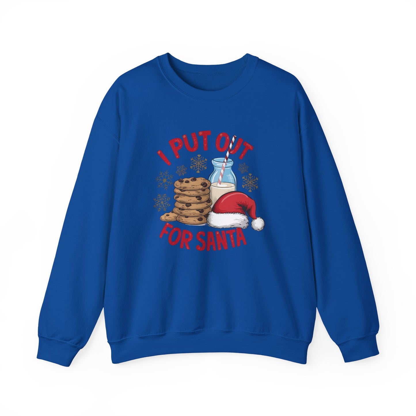 I Put Out For Santa Sweatshirt, Funny Christmas Shirt, Funny Santa Shirt - PopCultureByDesign36