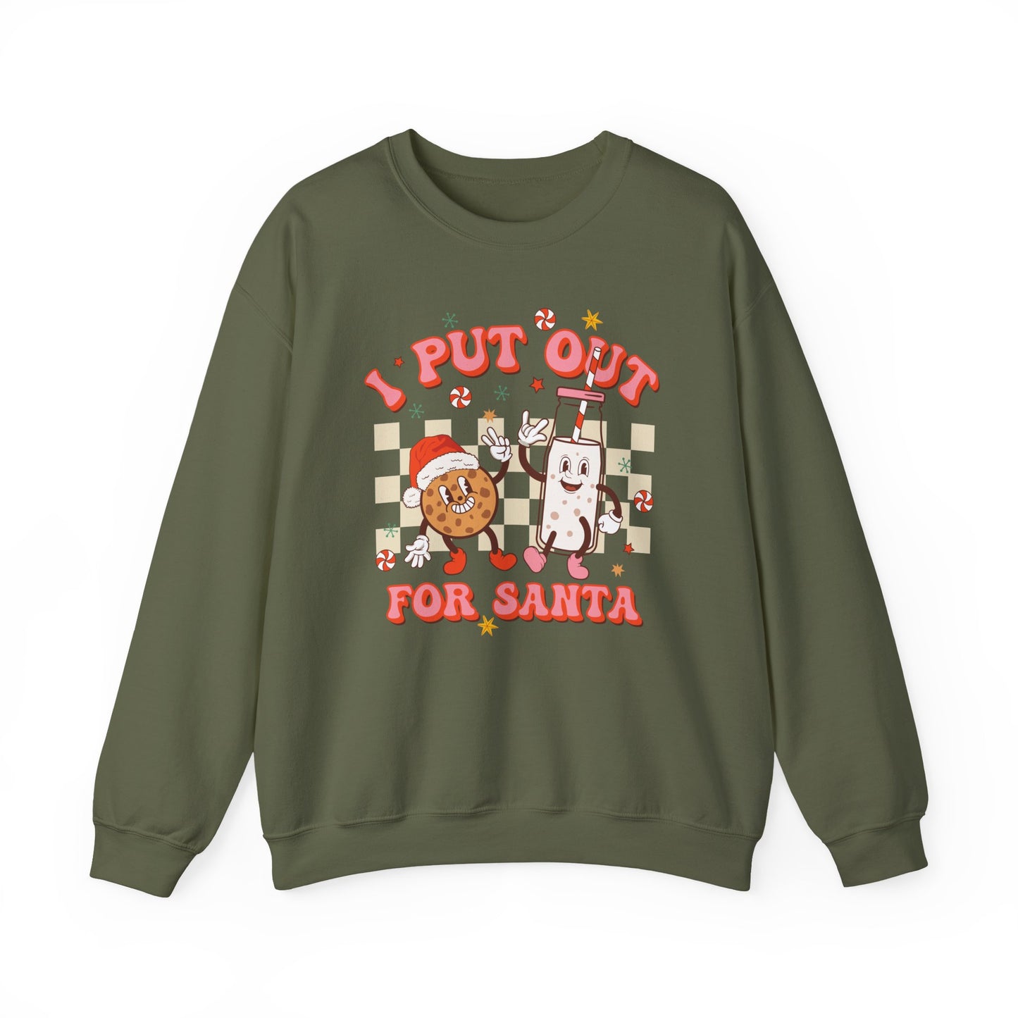 Put Out For Santa Sweatshirt, Funny Christmas Shirt, Funny Santa Sweatshirt - PopCultureByDesign36
