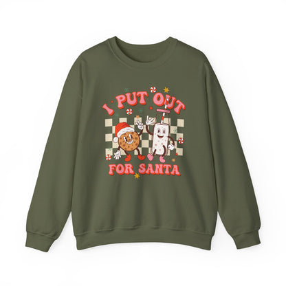 Put Out For Santa Sweatshirt, Funny Christmas Shirt, Funny Santa Sweatshirt - PopCultureByDesign36