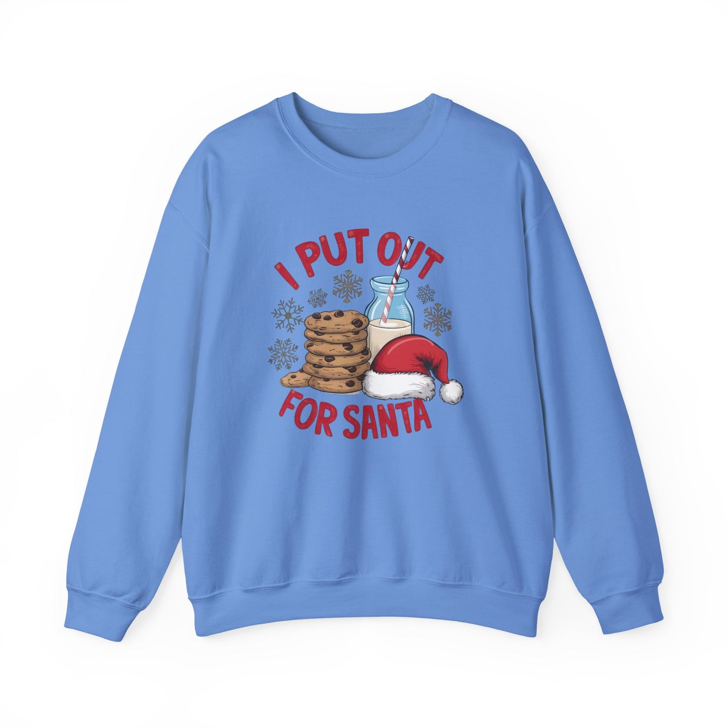 I Put Out For Santa Sweatshirt, Funny Christmas Shirt, Funny Santa Shirt - PopCultureByDesign36