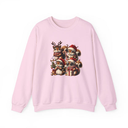 Funny Chipmunks Nut House Christmas Tee Shirt, Chipmunk Xmas Holiday Shirts - PopCultureByDesign36