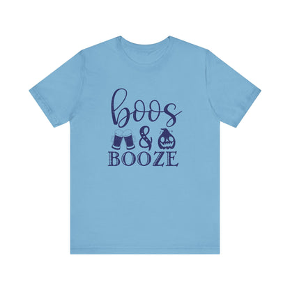 Booze And Boos shirt, Retro Halloween Shirt, Halloween Gift - PopCultureByDesign36