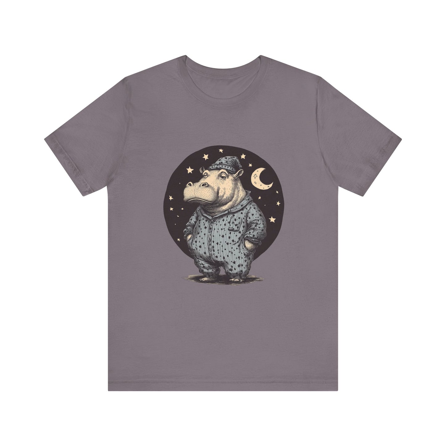 Sleepy Hippo Shirt, Funny Hippo Shirt, Cute Hippo Shirt - PopCultureByDesign36