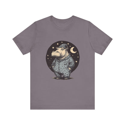 Sleepy Hippo Shirt, Funny Hippo Shirt, Cute Hippo Shirt - PopCultureByDesign36