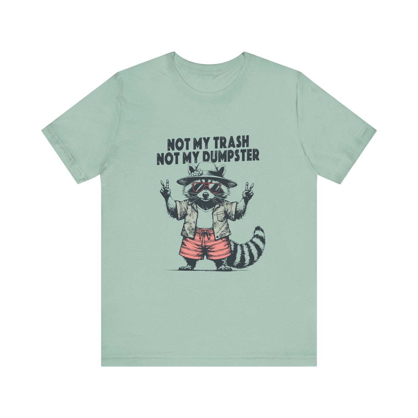 Funny Raccoon Shirt, Cute Baby Raccoon Shirt, Trashy Raccoon Shirt - PopCultureByDesign36