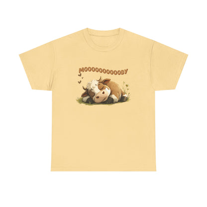 Mooooody shirt, Moody shirt, Funny Cow shirt, Cow shirt - PopCultureByDesign36