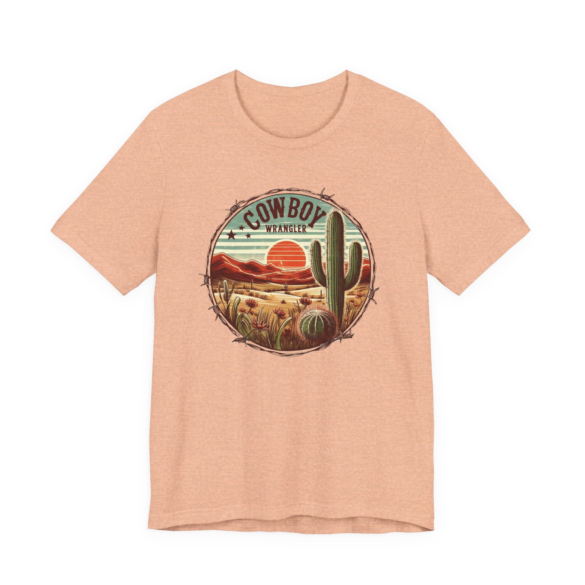 Cowboy Wrangler Shirt, Texas Shirt, Country Music Shirt, Western Shirt - PopCultureByDesign36