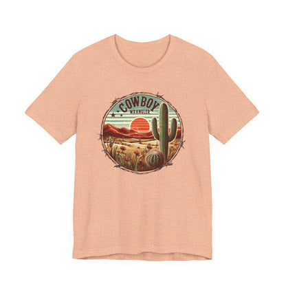 Cowboy Wrangler Shirt, Texas Shirt, Country Music Shirt, Western Shirt - PopCultureByDesign36