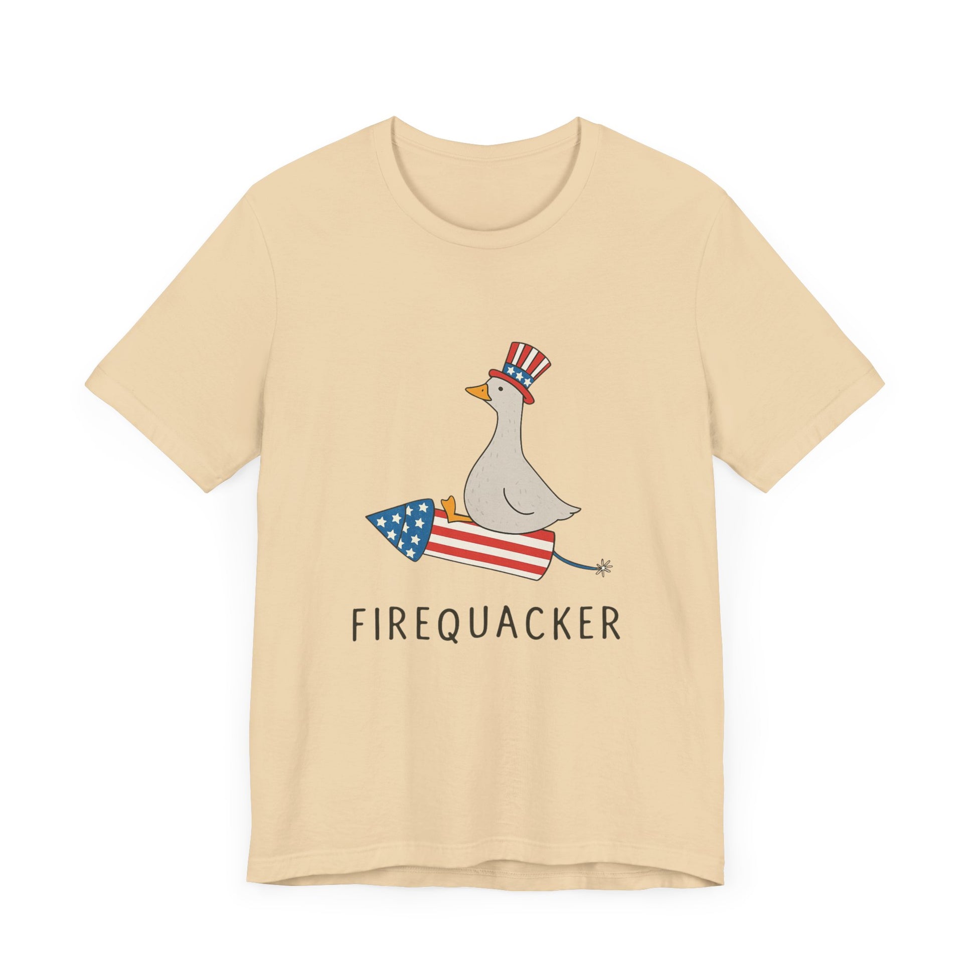 Firequacker Shirt, Funny Fourth Of July Shirt, Funny Goose Shirt - PopCultureByDesign36