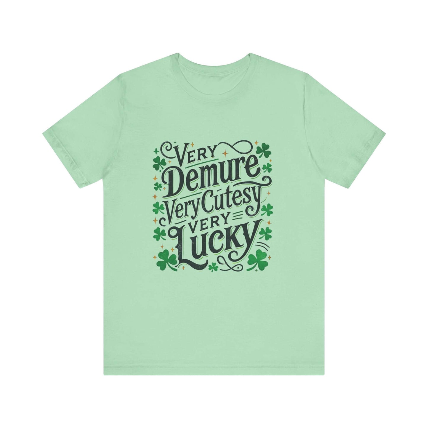 St Patrick's Day Tee, Irish Shamrock Tee, Feeling Lucky St Paddy's Shirt - PopCultureByDesign36