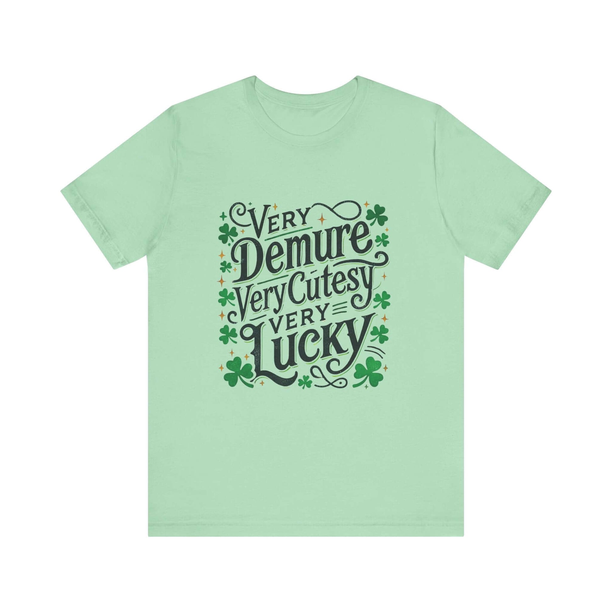 St Patrick's Day Tee, Irish Shamrock Tee, Feeling Lucky St Paddy's Shirt - PopCultureByDesign36