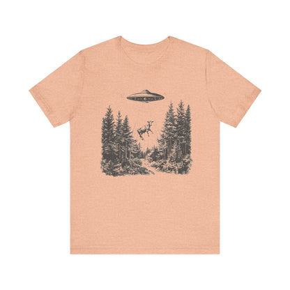 Ufo Cow Shirt, Retro T-Shirt, Vintage Cow Ufo TShirt, Ufo Graphic Tee - PopCultureByDesign36