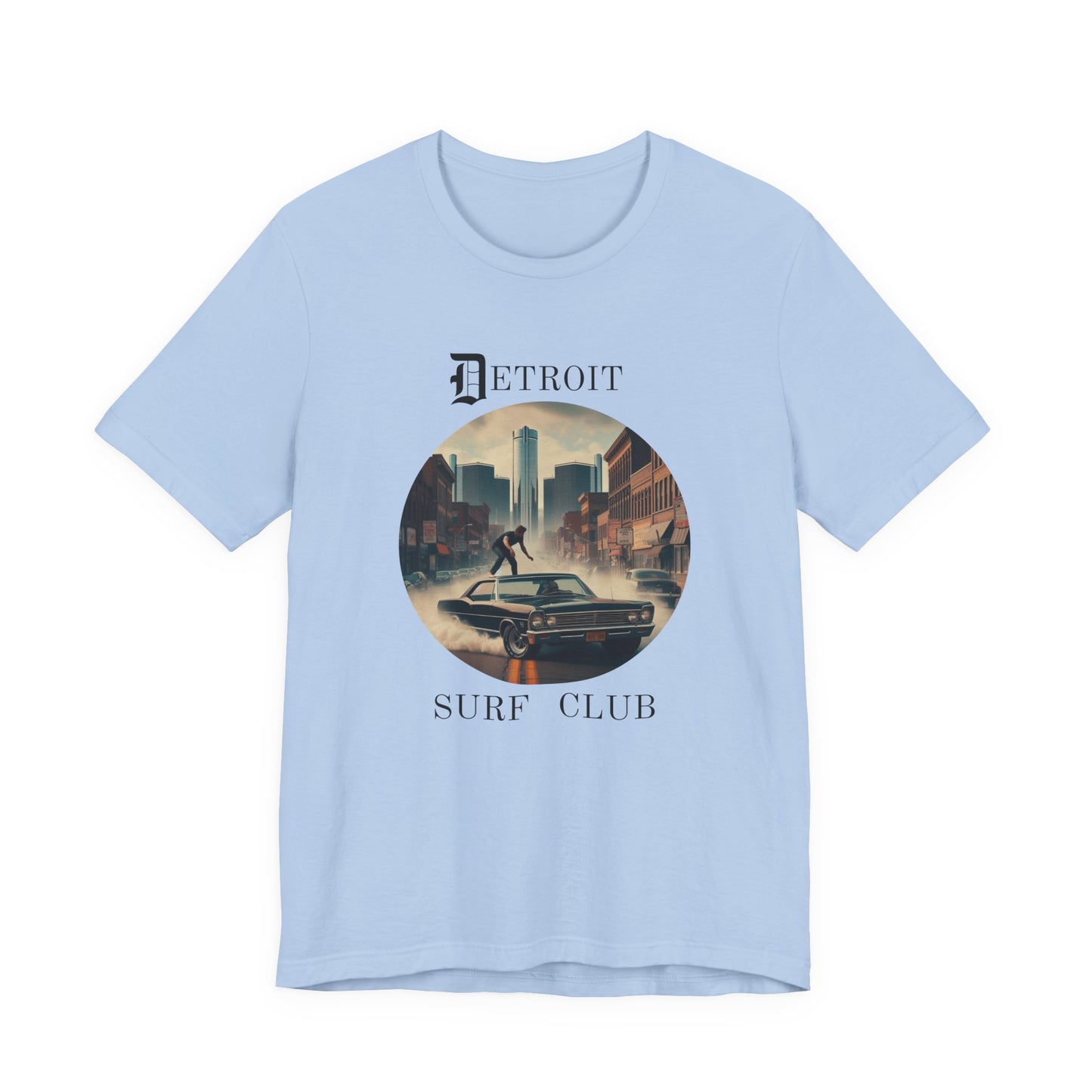 Detroit Surf Club, Detroit T-Shirt, Detroit Sports, Detroit Pride - PopCultureByDesign36