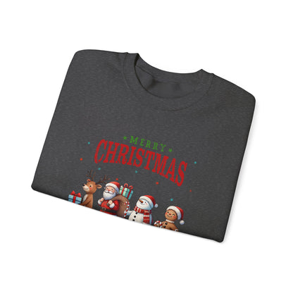 Christmas Sweatshirt, Cute Gingerbread Sweater, Gift For Christmas - PopCultureByDesign36