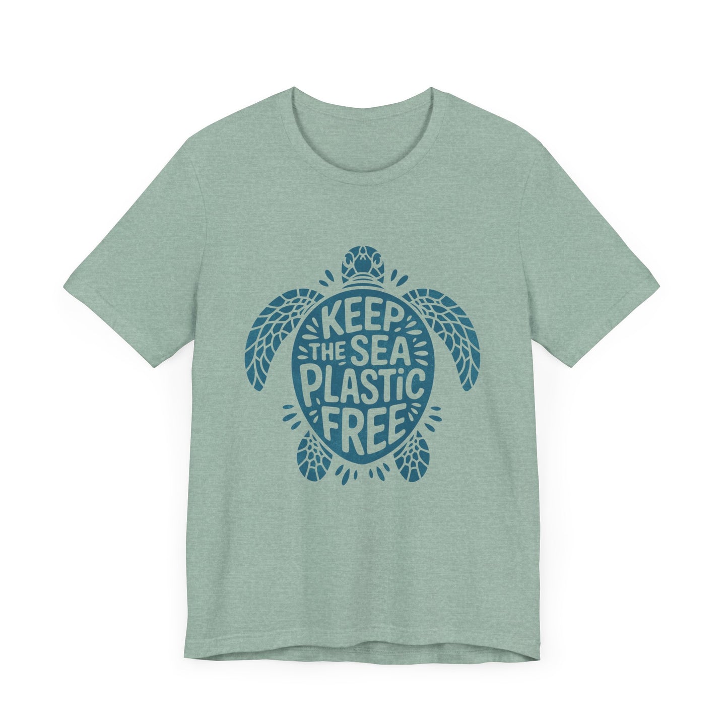 Sea Life Earth Day Unisex T-shirt, Save the Ocean Tee, Eco-Friendly Tee - PopCultureByDesign36
