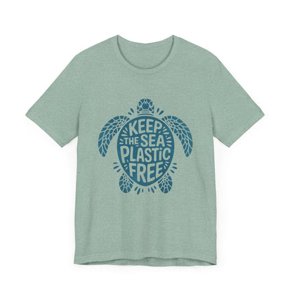 Sea Life Earth Day Unisex T-shirt, Save the Ocean Tee, Eco-Friendly Tee - PopCultureByDesign36