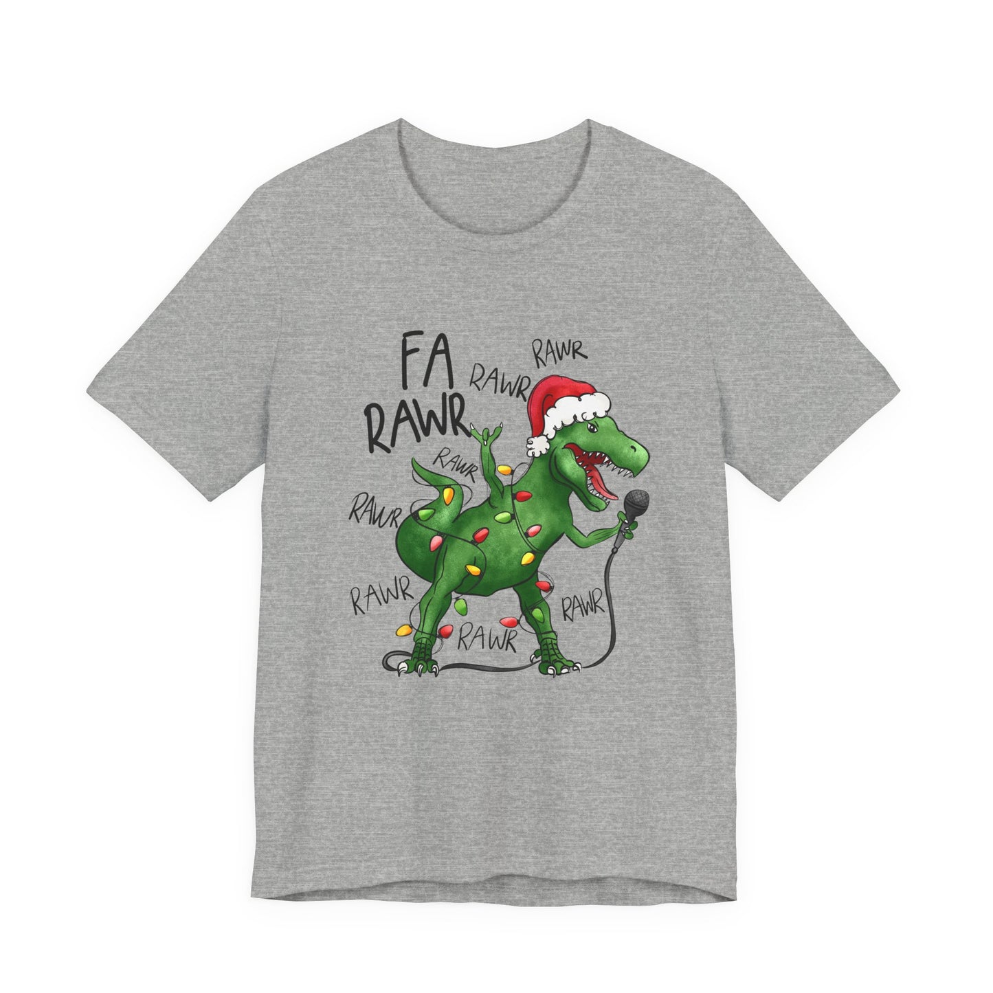 Dinosaur Karaoke Christmas Music Shirt, Christmas Music Shirt - PopCultureByDesign36