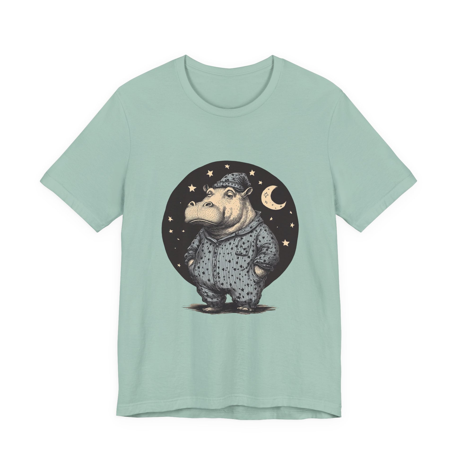 Sleepy Hippo Shirt, Funny Hippo Shirt, Cute Hippo Shirt - PopCultureByDesign36