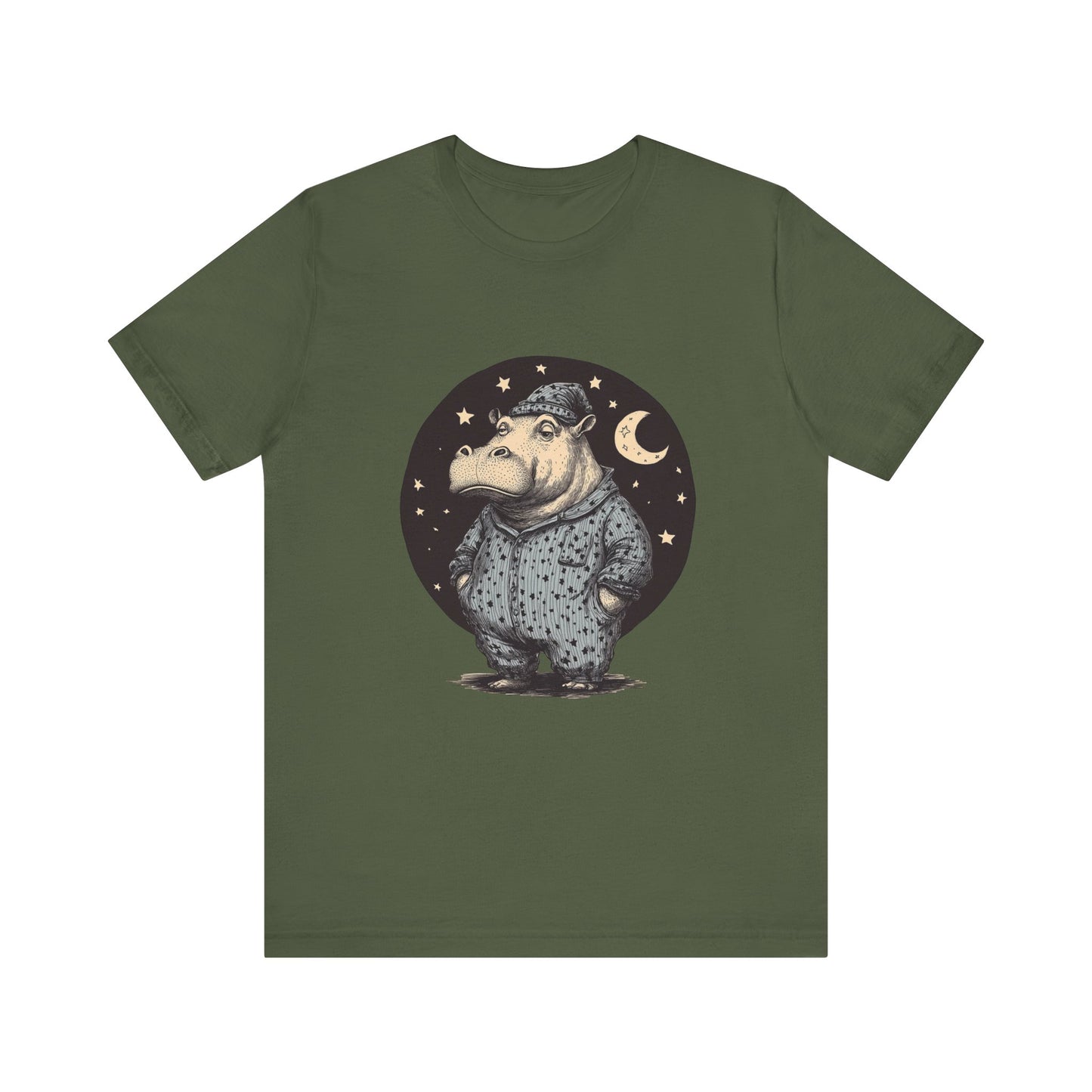 Sleepy Hippo Shirt, Funny Hippo Shirt, Cute Hippo Shirt - PopCultureByDesign36