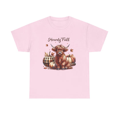 Howdy Fall, Moody shirt, Funny Cow shirt, Cow Shirt - PopCultureByDesign36