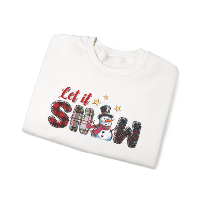 Let It Snow Sweatshirt, Christmas Tis The Season Sweatshirt, Merry Christmas - PopCultureByDesign36